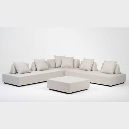 Saint Tropez Gartensofa beige Axroma Stoff
