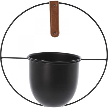 Oasis hängende Metall schwarz Topf 30cm