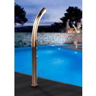 Jolly A540 Topline gebogene Solar-Gartendusche mit Handbrause