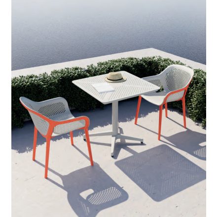 MOON beige Outdoor-Klapptisch 80X80 CM