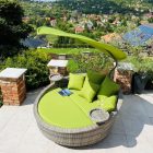 LO-MT030 Outdoor-Set mit drehbarem Sonnenschirm