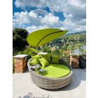 LO-MT030 Outdoor-Set mit drehbarem Sonnenschirm