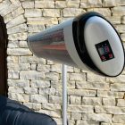 LO-1622 Elektrischer Heizstrahler für den Außenbereich mit Tragstange