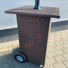 LO-SM-2265 Gasbefeuerter Heizlüfter mit Sägezahnbeschichtung