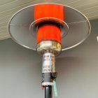 LO-SM-2265 Gasbefeuerter Heizlüfter mit Sägezahnbeschichtung