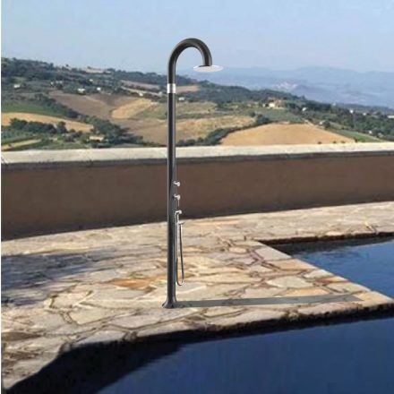 Funny Yin T355 Gartendusche mit großem Duschkopf und Handbrause