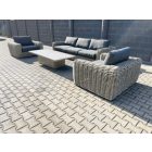 LO-74581 Garten-Rattan-Sitzgarnitur