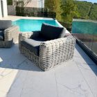 LO-74581 Garten-Rattan-Sitzgarnitur