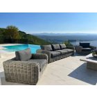LO-74581 Garten-Rattan-Sitzgarnitur