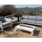 LO-76441 4er Gartensofa grau