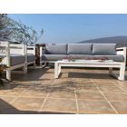 LO-76441 4er Gartensofa grau