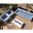 LO-76441 4er Gartensofa grau