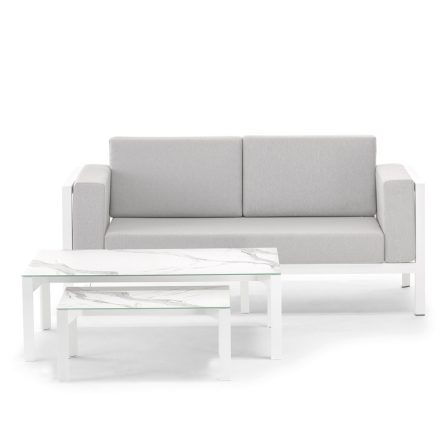 Creta Gartensitzgruppe weiß