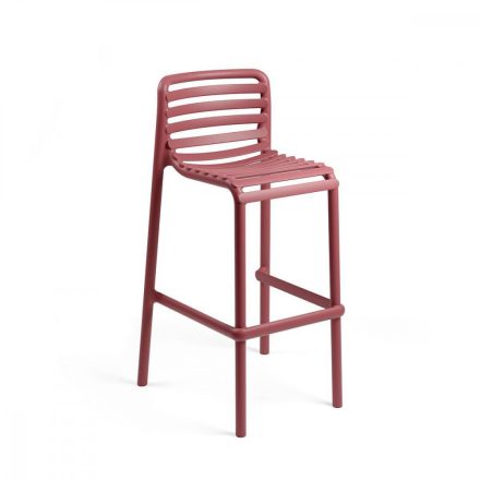 Nardi Doga Außenbarhocker marsala