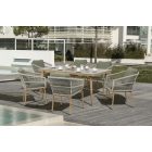 Alicante Esszimmergarnitur grün 6+1