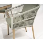 Alicante Esszimmergarnitur grün 6+1