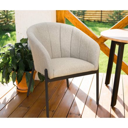 Biscayne Gartensessel creme