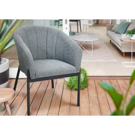Biscayne Gartensessel grau