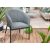 Biscayne Gartensessel grau