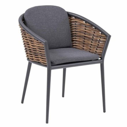 Bounty Outdoor-Sessel grau/braun
