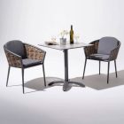 Bounty Outdoor-Sessel grau/braun