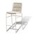 Barhocker Como beige/hellgrau
