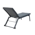 Comforto Aluminium-Sonnenliege dunkelgrau