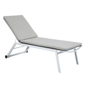 Comforto Aluminium Sonnenbank weiß
