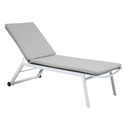 Comforto Aluminium Sonnenbank weiß