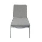 Comforto Aluminium Sonnenbank weiß