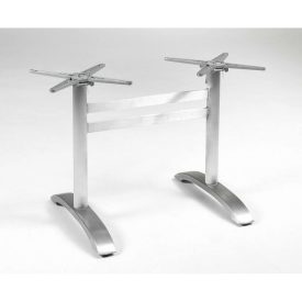 Cross-2 Outdoor Doppel-Klapptischbein aus Aluminium
