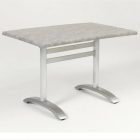 Cross-2 Outdoor Doppel-Klapptischbein aus Aluminium