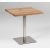 Ecco 1 Outdoor-Tischbein aus Edelstahl 72 cm