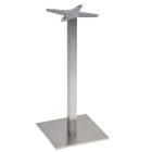 Ecco 1 Bar Outdoor Tischbein aus Edelstahl 110 cm