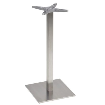 Ecco 1 Bar Outdoor Tischbein aus Edelstahl 110 cm