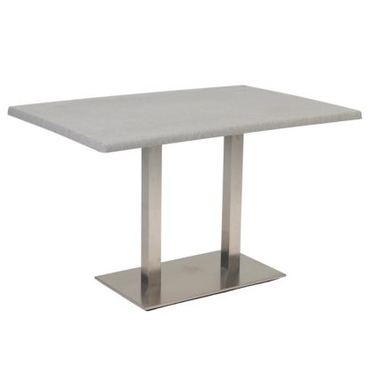 Ecco 2 Outdoor Tischbein aus Edelstahl 72 cm
