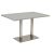 Ecco 2 Outdoor Tischbein aus Edelstahl 72 cm