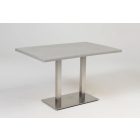 Ecco 2 Outdoor Tischbein aus Edelstahl 72 cm