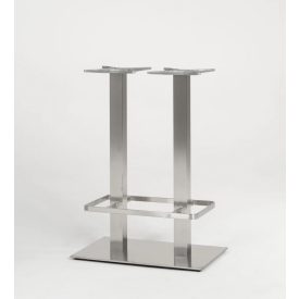 Ecco 2 Bar FR Outdoor Tischbein aus Edelstahl 110 cm
