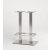 Ecco 2 Bar FR Outdoor Tischbein aus Edelstahl 110 cm