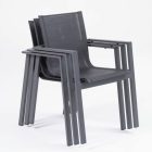 Elegance Outdoor Sessel anthrazit