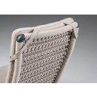 Fisherman Gartensessel beige mit kippbarer Rückenlehne