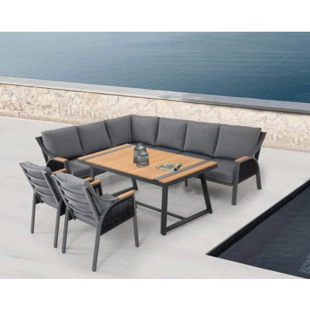 Pisa Sofagarnitur schwarz