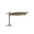 Roma-Deluxe Sonnenschirm 300 x 400 beige