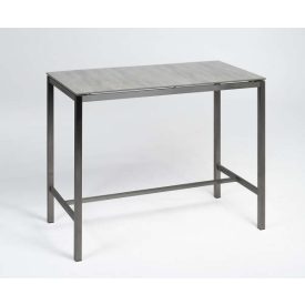 Sophie Flex Garten-Bartisch 70 x 120cm schwarz