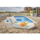 Saint Tropez Sonnenbank Creme Farbe