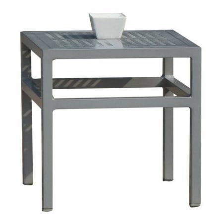 Tampa Aluminium Tischchen grau