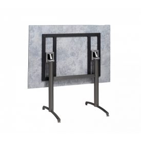 Texas -2 Outdoor-Klapptischbein schwarz