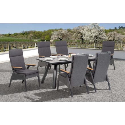 Thassos Esstischset für draußen 6+1