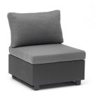 Torino Gartensofa grau